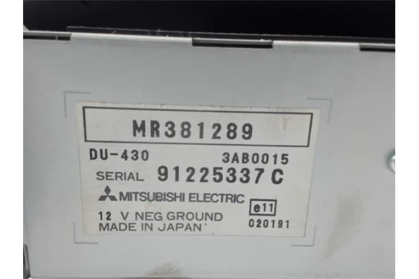 Recambio de mando multifuncion para mitsubishi space star (dg0) 1.8 gdi (dg5a) referencia OEM IAM MR381289 91225337C 