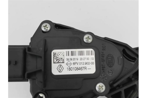 Recambio de pedal acelerador para renault clio v 1.0 business referencia OEM IAM 180108467R 6PV012902 