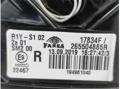 Recambio de piloto trasero derecho para renault clio v 1.0 business referencia OEM IAM 265504885R 17834F 