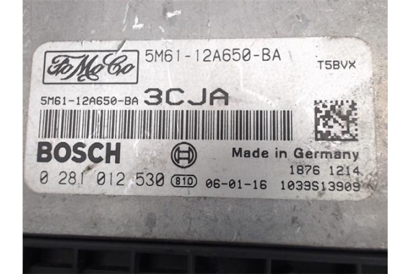 Recambio de centralita para mazda 3 berlina (bk) referencia OEM IAM 0281012530  