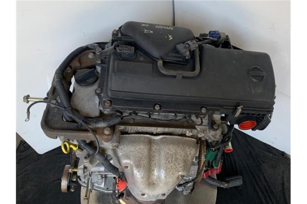Recambio de motor completo para nissan micra (k12e) 1.2 16v referencia OEM IAM CR12  