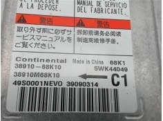 Recambio de centralita airbag para nissan pixo (uao) 1.0 visia referencia OEM IAM 3891068K10 5WK44049 