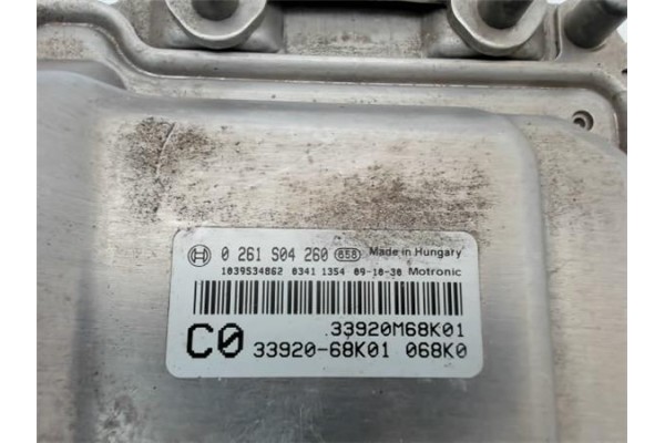 Recambio de centralita para nissan pixo (uao) 1.0 acenta referencia OEM IAM 0261S04260 3392068K01068K0 