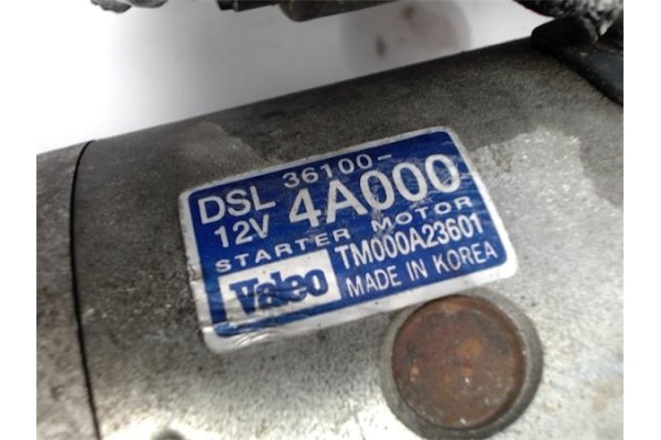 Recambio de motor arranque para kia sorento 2.5 crdi referencia OEM IAM 361004A000 TM000A23601 