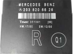 Recambio de centralita cierre para mercedes-benz clase c (bm 203) berlina 2.2 220 cdi (203.006) referencia OEM IAM 2038206626 35