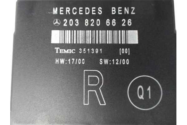 Recambio de centralita cierre para mercedes-benz clase c (bm 203) berlina 2.2 220 cdi (203.006) referencia OEM IAM 2038206626 35