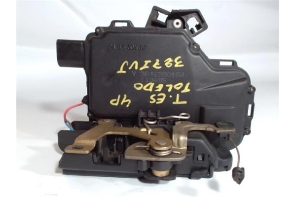 Recambio de cierre electromagnetico trasero izquierdo para seat toledo (1m2) 1.9 tdi referencia OEM IAM 3B1839015A  