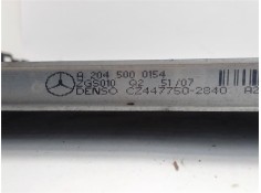 Recambio de radiador aire acondicionado para mercedes-benz clase c (bm 204) berlina 3.0 c 280 (204.054) referencia OEM IAM A2045