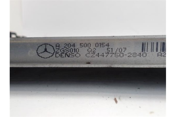 Recambio de radiador aire acondicionado para mercedes-benz clase c (bm 204) berlina 3.0 c 280 (204.054) referencia OEM IAM A2045