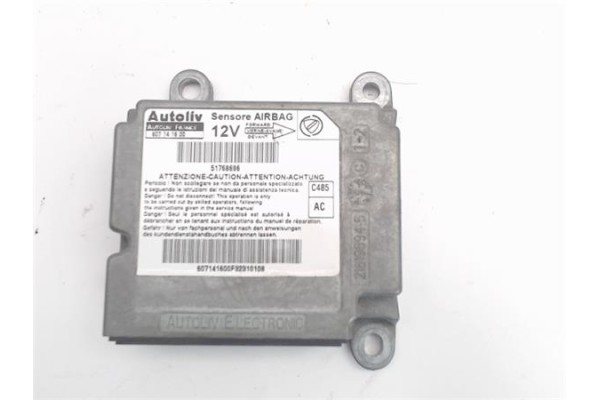 Recambio de centralita airbag para fiat i doblo (223) cargo referencia OEM IAM 21619694-5   Recambio de centralita airbag para fiat i doblo (223) cargo referencia OEM IAM 21619694-5