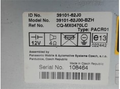 Recambio de radio / cd para suzuki swift iii (sg) 1.5 referencia OEM IAM 3910162j0 108464 