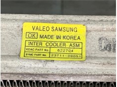 Recambio de intercooler para ssangyong kyron 2.0 200 xdi referencia OEM IAM 2371109051  