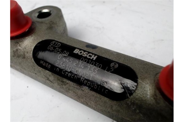 Recambio de rampa inyectores para toyota yaris (ksp9/scp9/nlp9) 1.4 d-4d referencia OEM IAM 0445214133  