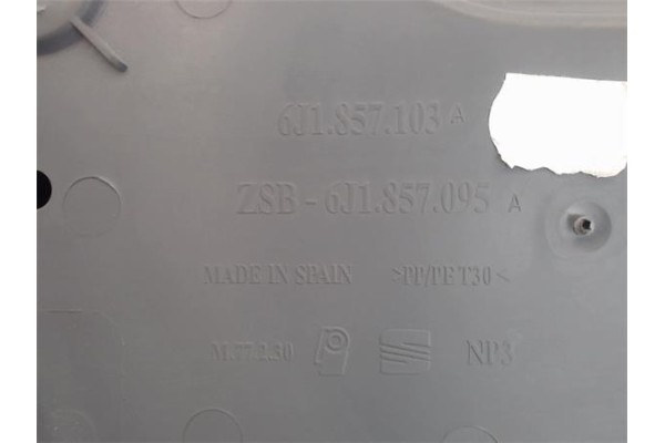 Recambio de guantera salpicadero para seat ibiza berlina (6j5) 1.4 tdi referencia OEM IAM 6J1857095A  