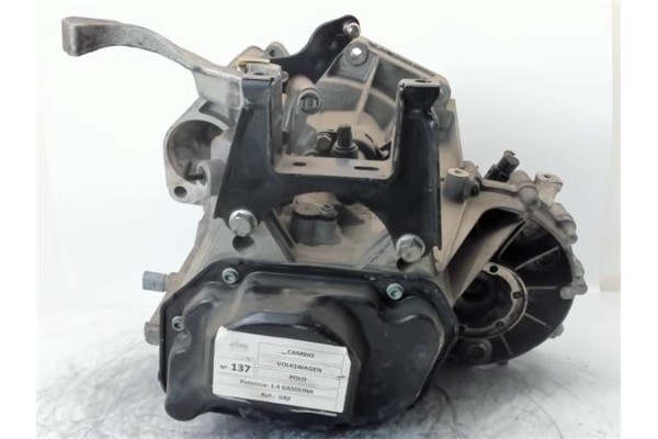 Recambio de caja cambios manual para volkswagen polo iv (9n3) 1.4 advance referencia OEM IAM GRZ  
