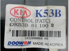 Recambio de mandos calefaccion / a.a. para kia carnival ii (fl) 2.9 td referencia OEM IAM OK53B61190D  
