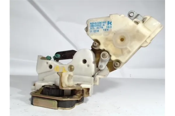 Recambio de cierre electromagnetico trasero derecho para nissan almera tino (v10m) 2.2 di referencia OEM IAM 82552BM760 0892052A