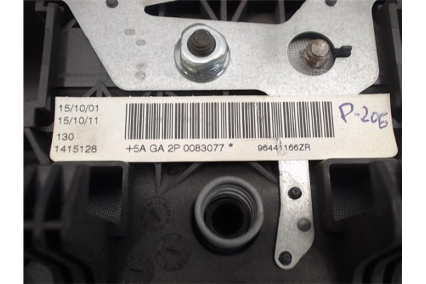 Recambio de airbag volante para peugeot 206 cc referencia OEM IAM 96441166ZR +5A GA 2P 083077 