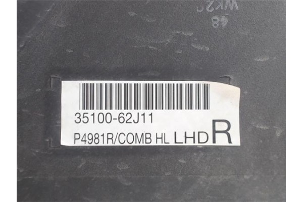Recambio de faro delantero dcho para suzuki swift berlina (rs/mz) referencia OEM IAM 3510062J11  