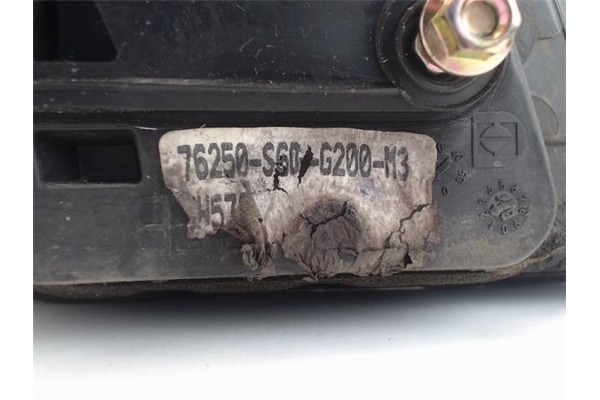 Recambio de retrovisor electrico izquierdo para honda civic berlina 5 (eu7/8) referencia OEM IAM 76250S60G200M3  