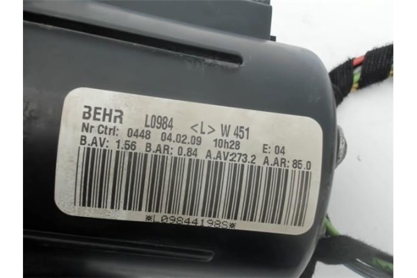 Recambio de motor calefaccion para smart coupe 0.6 creamstyle referencia OEM IAM L0984LW451 L098441988 