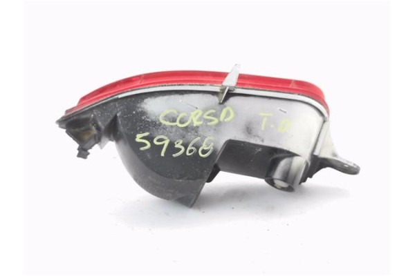 Recambio de reflectante paragolpes trasero para opel corsa c 1.2 twinport referencia OEM IAM 13118664  