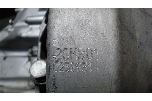 Recambio de caja cambios manual para peugeot 307 (s1) referencia OEM IAM 20MB01  