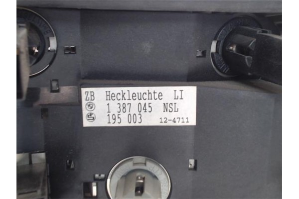 Recambio de piloto trasero izquierdo para bmw serie 3 berlina (e36) 1.8 318i referencia OEM IAM 1387045  63211387361 , BMW