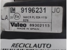 Recambio de faro delantero izquierdo para opel corsa c 1.2 cosmo referencia OEM IAM 9196231 89302115 