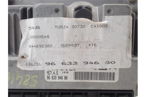 Recambio de centralita para peugeot 307 berlina (s2) 1.6 x-line referencia OEM IAM 194096  