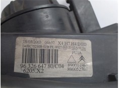 Recambio de faro delantero dcho para citroen c5 berlina 1.8 16v (dc6fzb, dc6fze) referencia OEM IAM 9632664780  