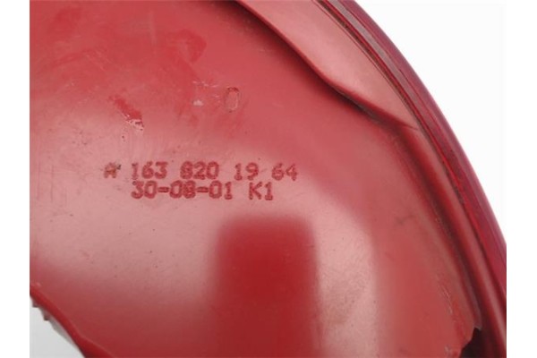 Recambio de piloto trasero izquierdo para mercedes-benz clase m (bm 163) referencia OEM IAM A1633201964  