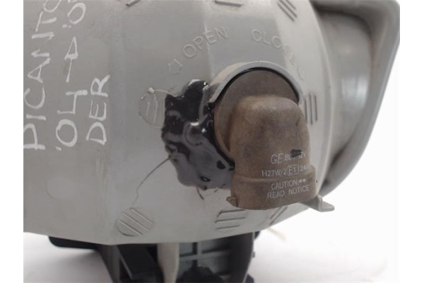 Recambio de faro antiniebla derecho para kia picanto (sa) referencia OEM IAM   