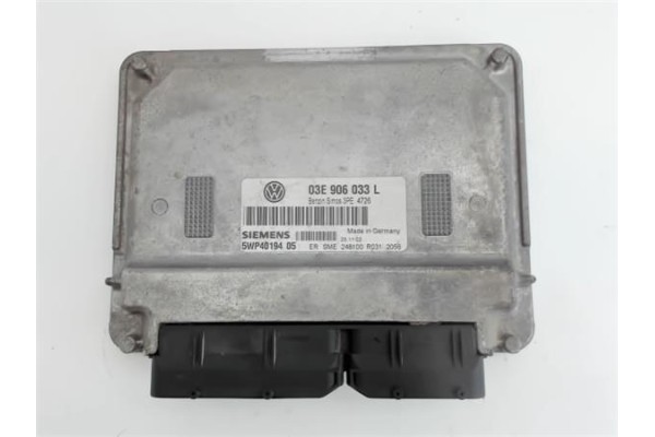 Recambio de centralita para volkswagen polo iv (9n1) 1.2 12v referencia OEM IAM 03E906033L 5WP4019405 