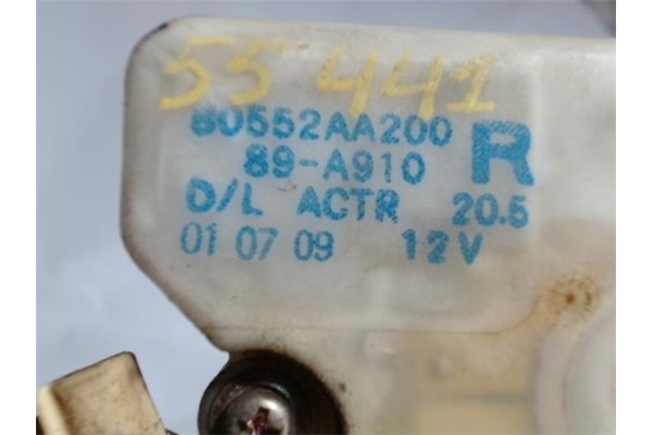 Recambio de cierre electromagnetico delantero derecho para nissan x-trail (t30) 2.2 di 4x4 referencia OEM IAM 80552AA200 89A910 