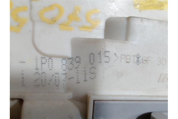 Recambio de cierre electromagnetico trasero izquierdo para seat leon (1p1) 1.6 referencia OEM IAM 1P0839015  