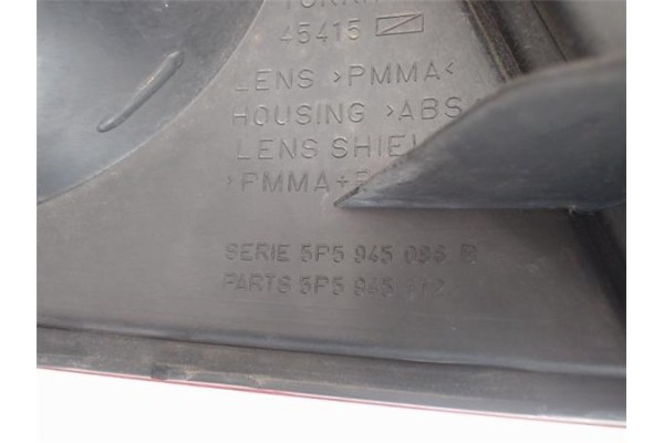 Recambio de piloto trasero derecho para seat toledo (5p2) referencia OEM IAM 5P5945096B  