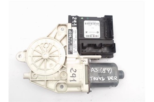 Recambio de elevalunas electrico trasero derecho para audi a3 (8p) referencia OEM IAM 8P4959802F/H04S0050 S006-079-022-E/PS10 