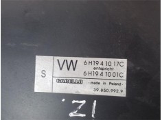 Recambio de faro delantero izquierdo para seat arosa (6h1) referencia OEM IAM 6H1941017C  