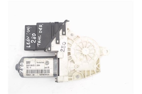 Recambio de elevalunas electrico trasero derecho para seat leon (1m1) referencia OEM IAM 1C0959812A 105407-301 