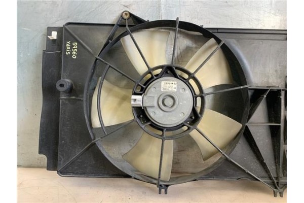 Recambio de electroventilador para toyota yaris (ncp1/nlp1/scp1) 1.4 d-4d referencia OEM IAM 163630H030  