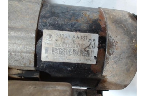 Recambio de motor arranque para subaru legacy iii ranchera familiar (be, bh) 2.5 referencia OEM IAM 23300AA381 M000T83981 23300A