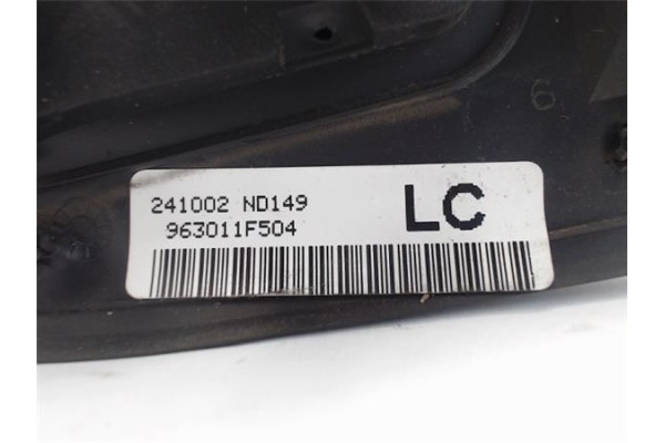 Recambio de retrovisor derecho para nissan micra (k12e) referencia OEM IAM 963011F504  