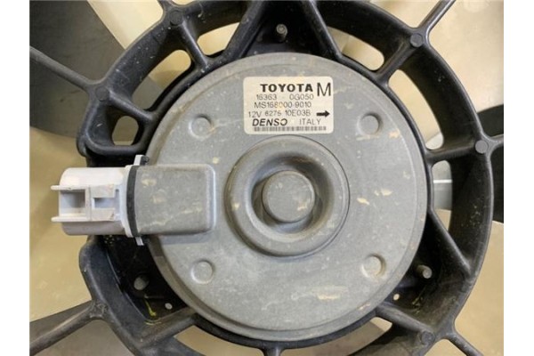 Recambio de electroventilador para toyota yaris (ncp1/nlp1/scp1) 1.4 d-4d referencia OEM IAM 163630H030  