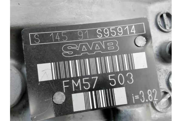 Recambio de caja cambios manual para saab 9-3 berlina 2.2 2.0 t sek referencia OEM IAM FM57503  