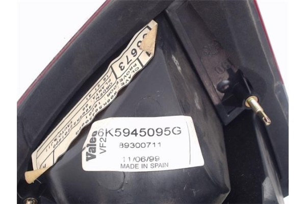 Recambio de piloto trasero izquierdo para seat cordoba berlina (6k2) referencia OEM IAM 6K5945095G  