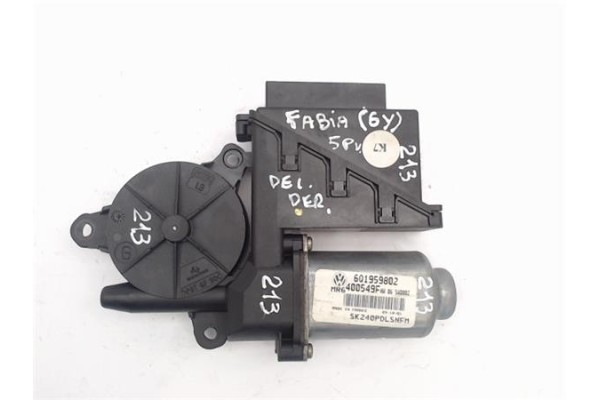 Recambio de elevalunas electrico delantero derecho para skoda fabia (6y2/6y3) referencia OEM IAM 6Q1959802/SW0002 SK240PDLSNFM/4