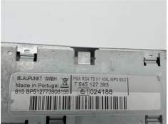 Recambio de radio / cd para peugeot 307 break/ sw (s2) 1.6 sw referencia OEM IAM 9664770077 7645127393 