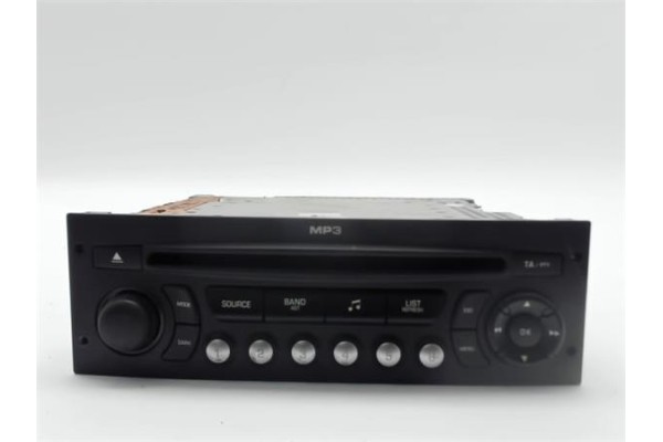 Recambio de radio / cd para peugeot 207 1.6 confort referencia OEM IAM 96660454XT  