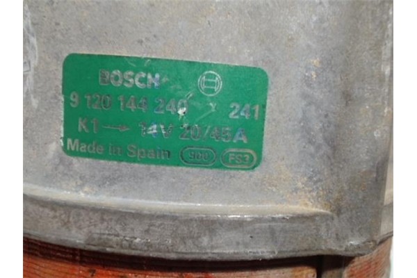 Recambio de alternador para seat marbella 0.8 ce referencia OEM IAM 9120144240  